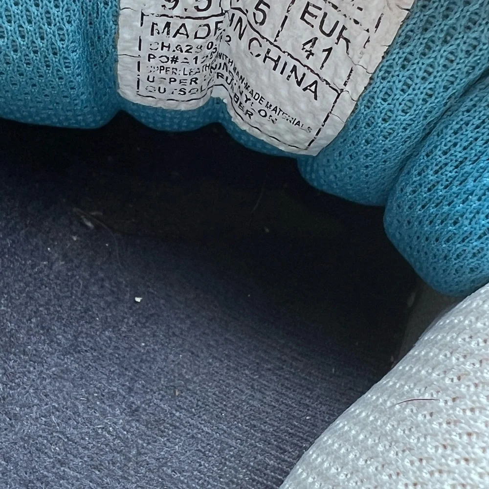 Women's Saucony Oasis Grid Sneakers Running Shoes Size 9.5‎ Silver Blue